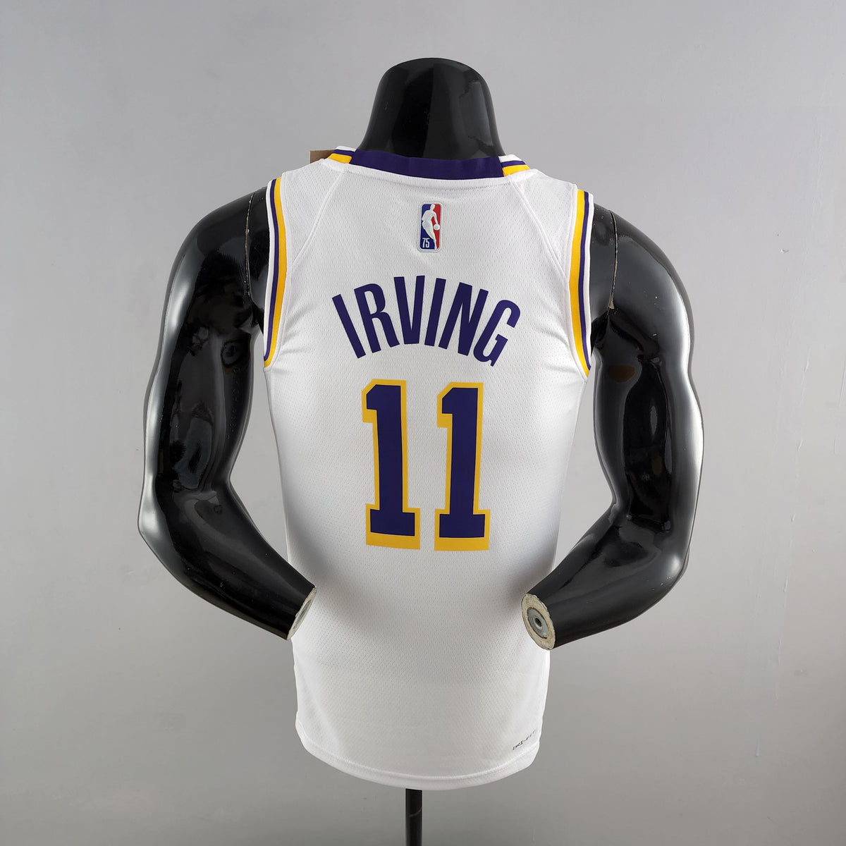Camisa NBA Lakers #11 Irving 75° Aniversário Branca - 23/24 - JM sports