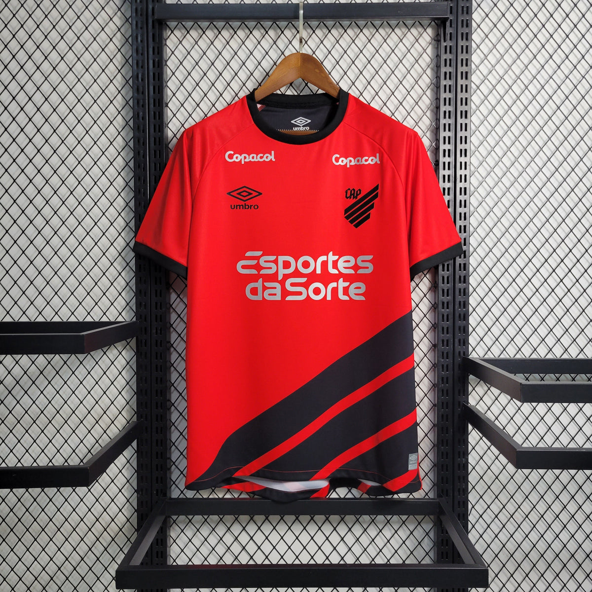 Camisa Athletico Paranaense Home 23/24 - Umbro Torcedor Masculina - Lançamento - JM sports