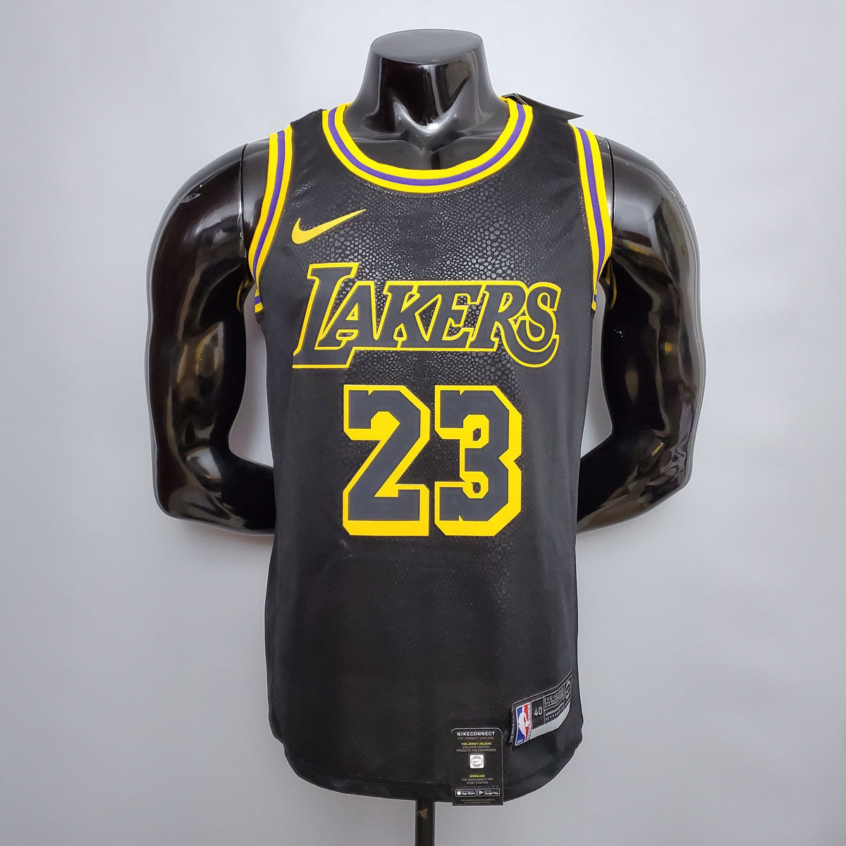 Camisa NBA Lakers #23 James NBA Finals Black - 23/24 - JM sports