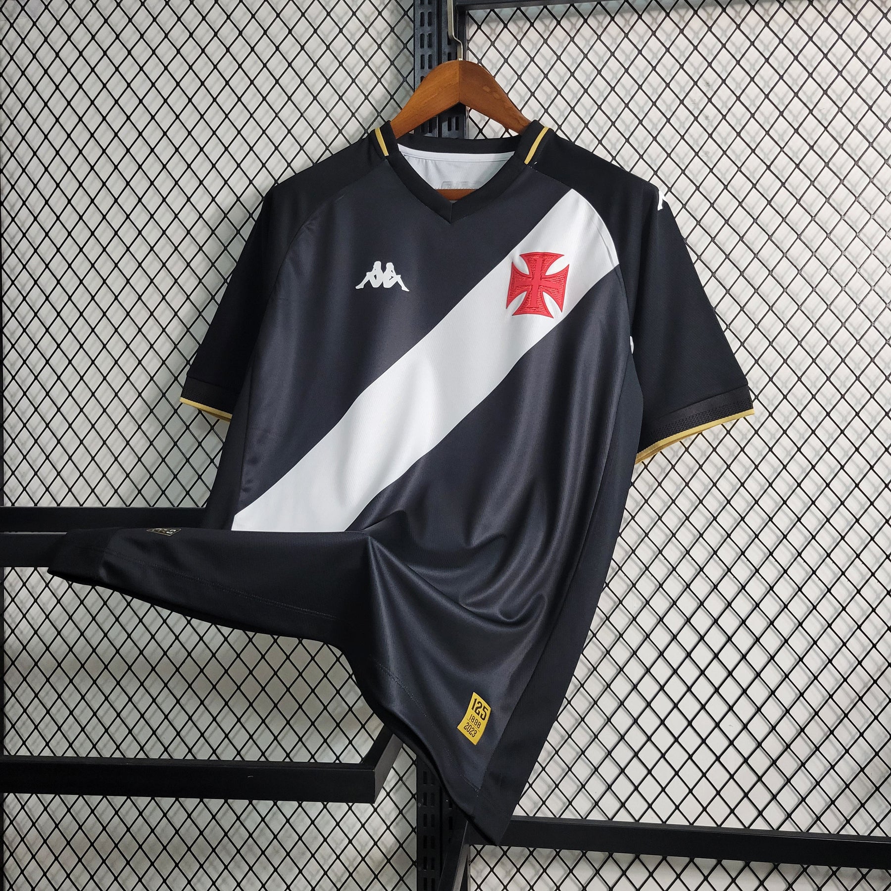Camisa Vasco Home 23/24 - Kappa Torcedor Masculina - JM sports