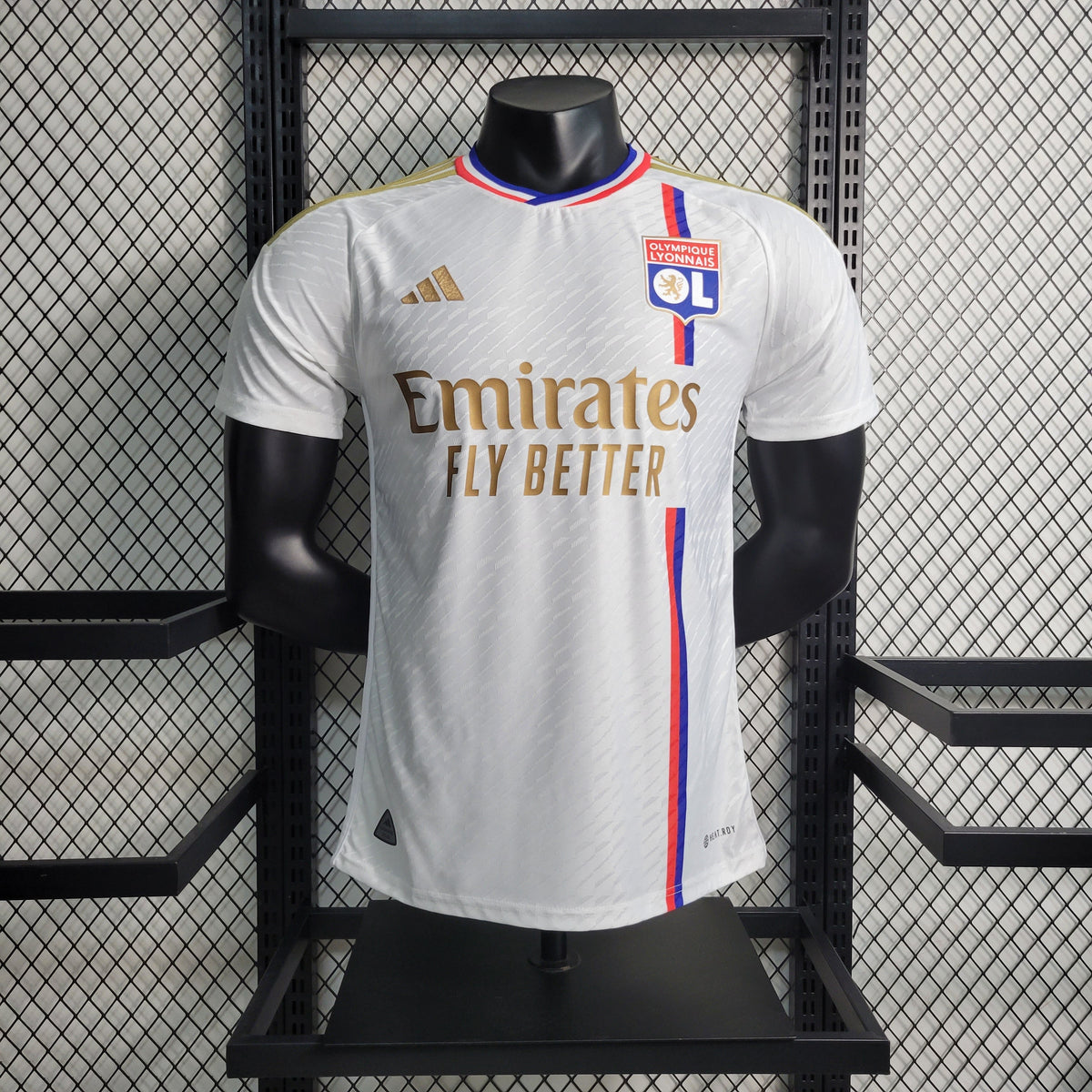 Camisa Lyon Home 23/24 - Adidas Jogador Masculina - JM sports