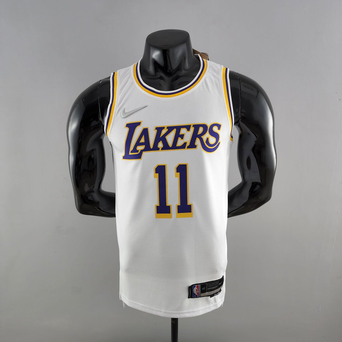 Camisa NBA Lakers #11 Irving 75° Aniversário Branca - 23/24 - JM sports