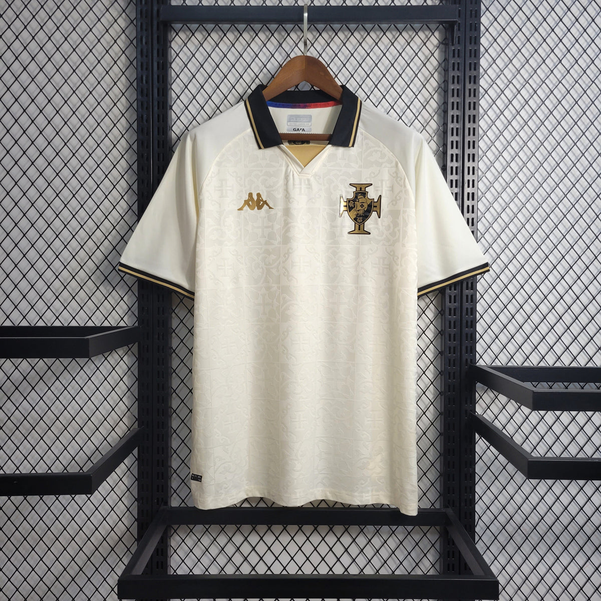 Camisa Vasco Especial 22/23 - Kappa Torcedor Masculina - Branca - JM sports