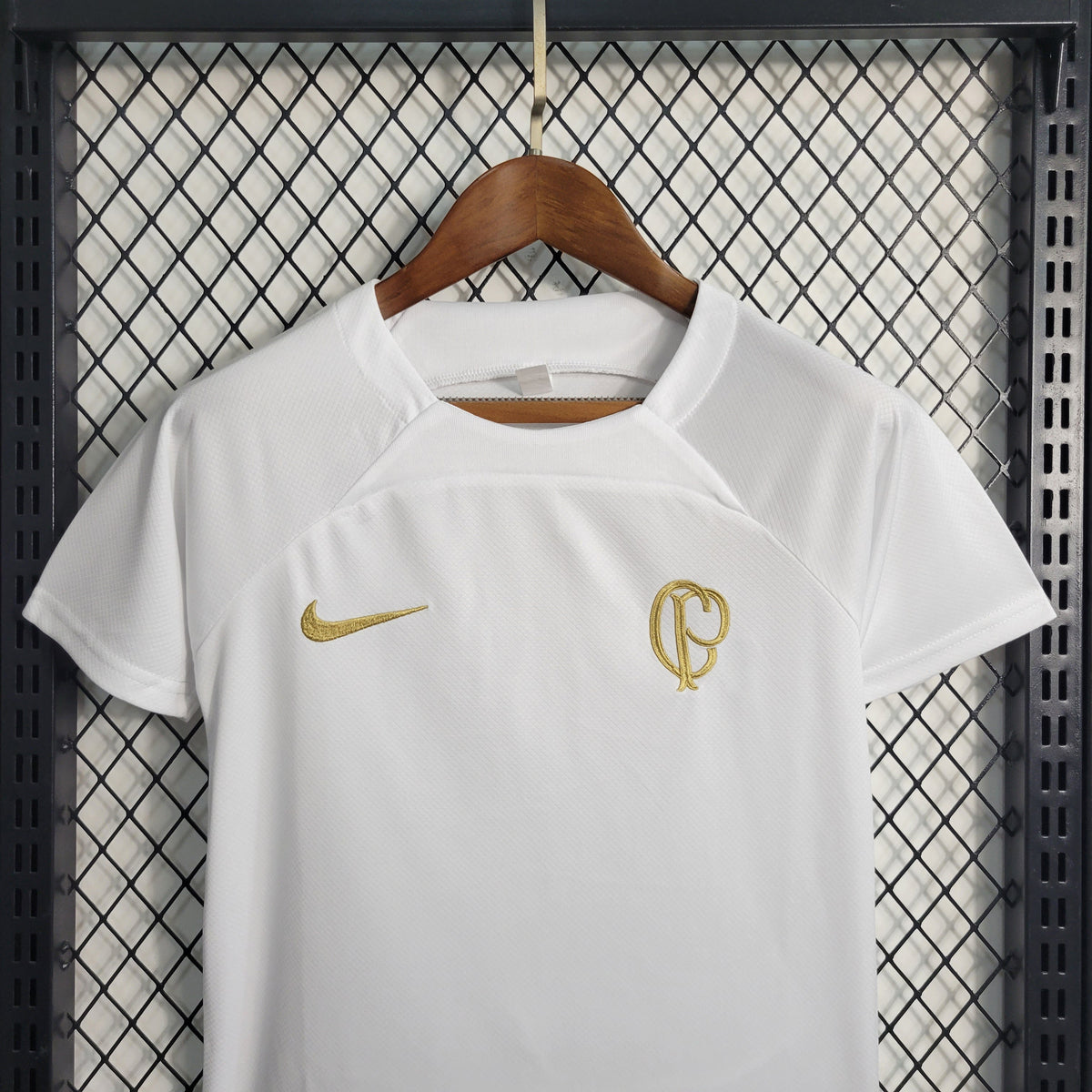 Kit Infantil Corinthians Treino 23/24 - Branco - JM sports