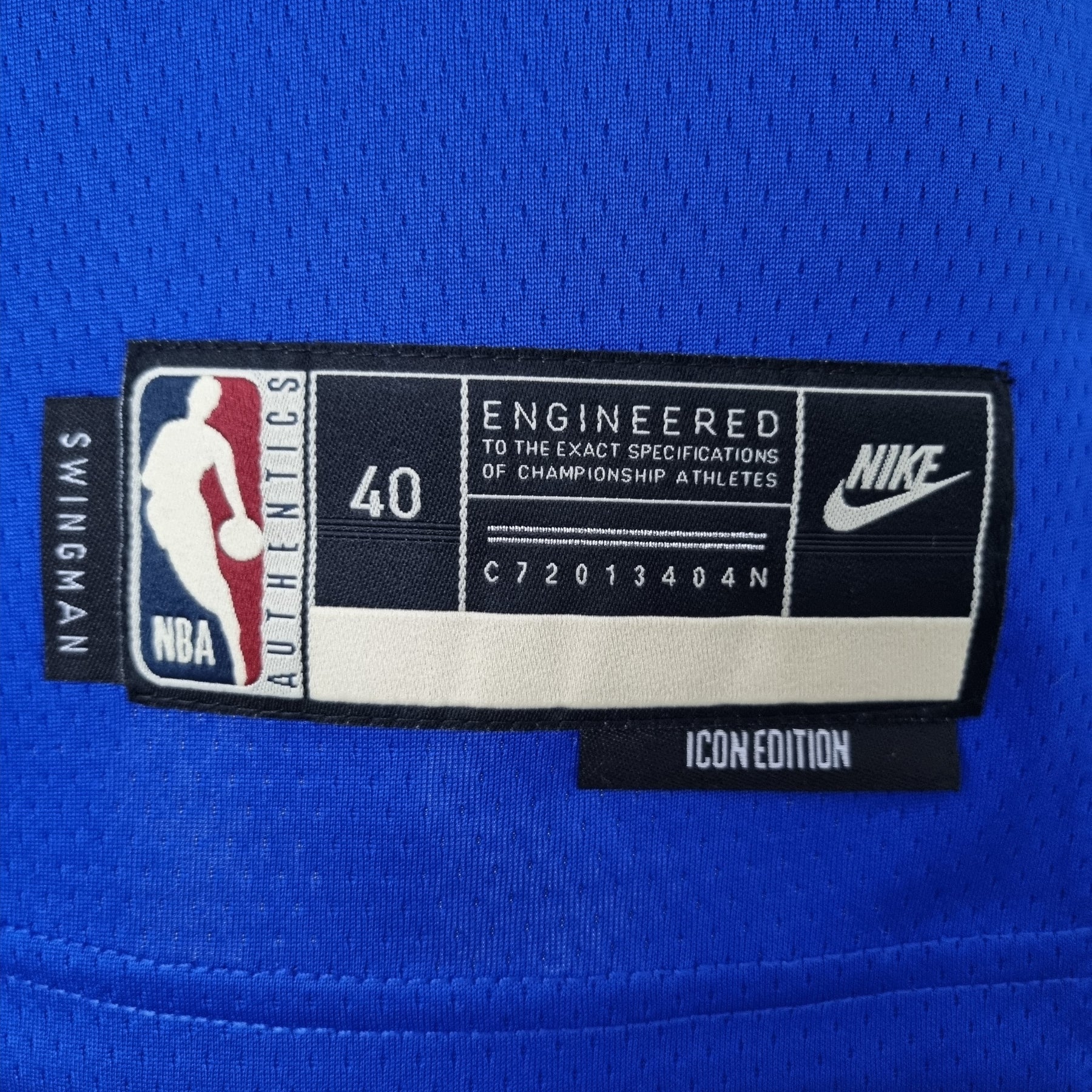 Camisa NBA Golden State Warriors #95 Toscano - Mexico Exclusive Blue