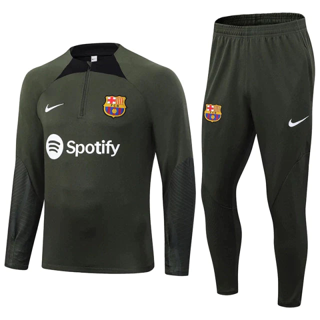 Conjunto de Treino Barcelona 2023 Preto - JM sports
