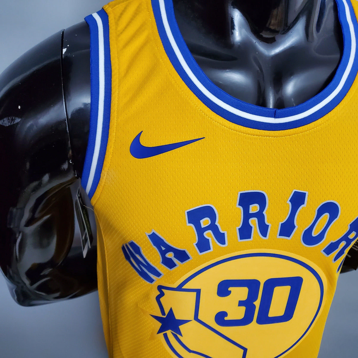 Camisa NBA Golden State Warriors #30 Curry - Retro Yellow - JM sports