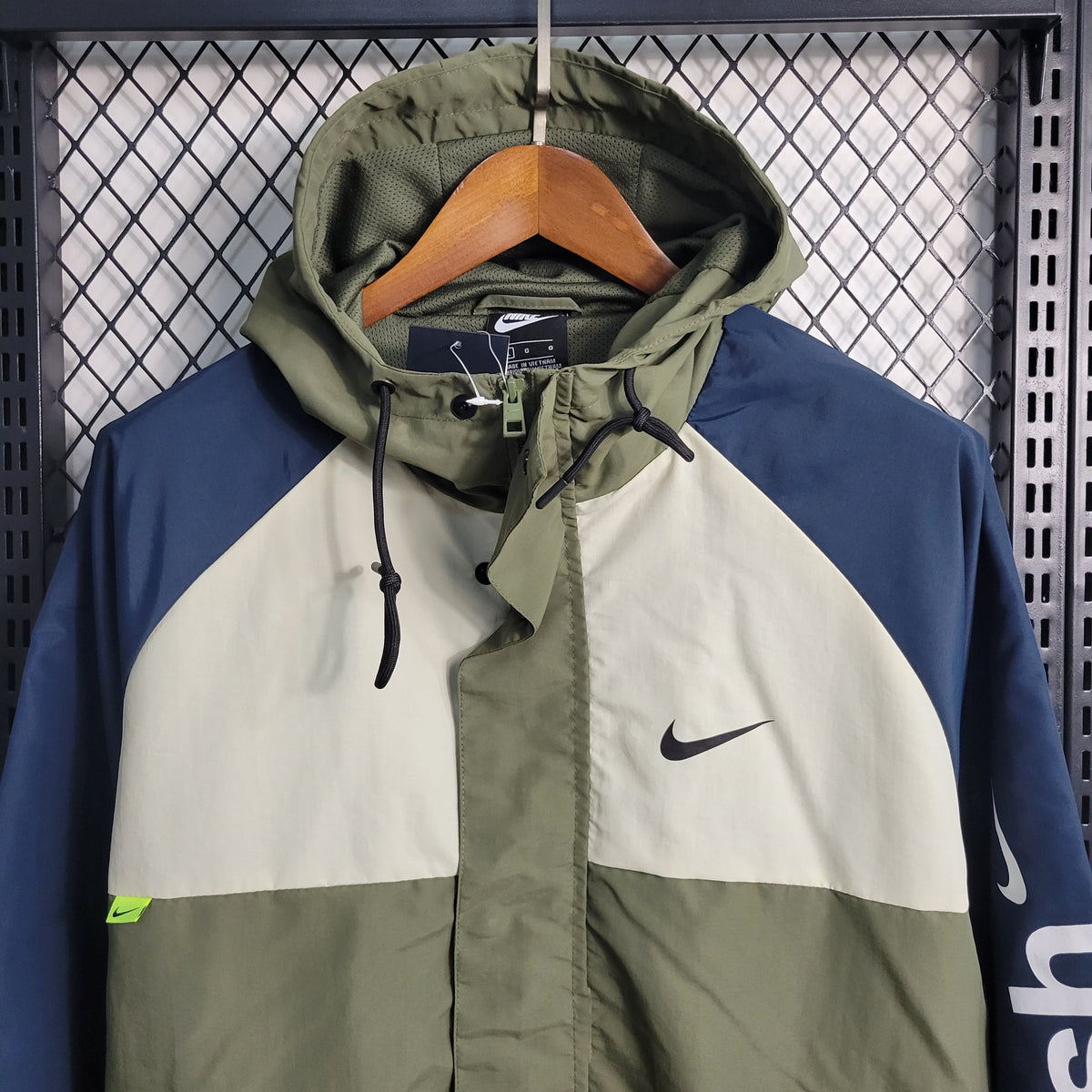 Jaqueta Corta Vento Nike 23/24 Verde - JM sports