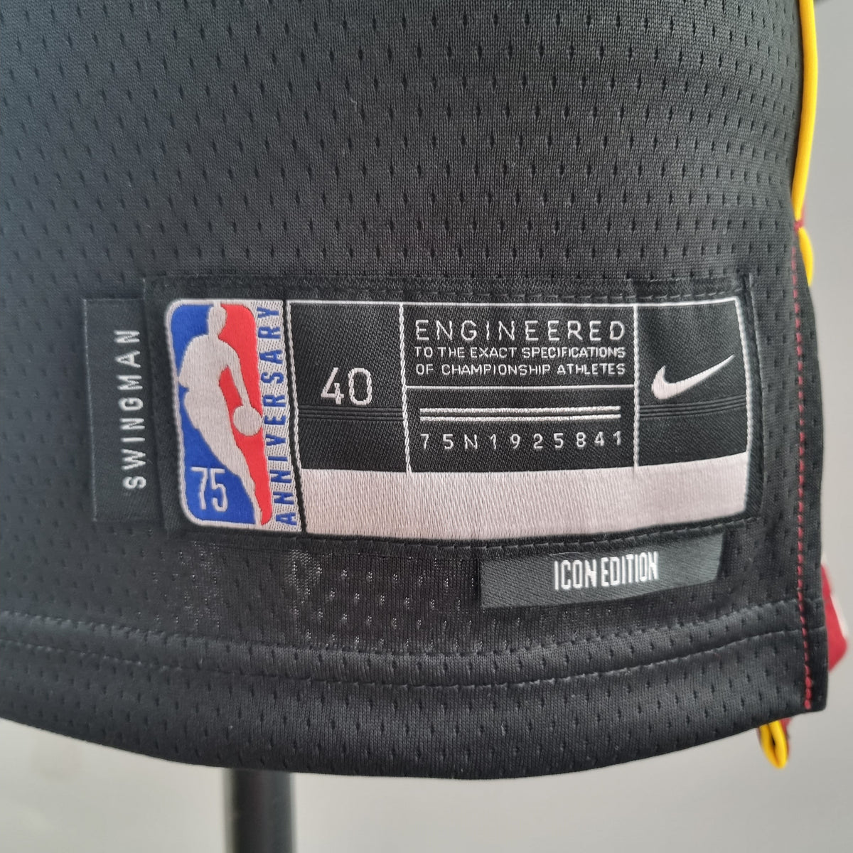 Camisa NBA Miami Heat #22 Butler - 75° Aniversário Black - JM sports
