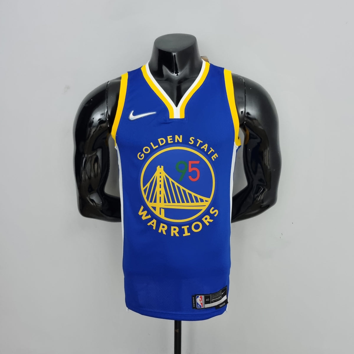Camisa NBA Golden State Warriors #95 Toscano - Mexico Blue - JM sports