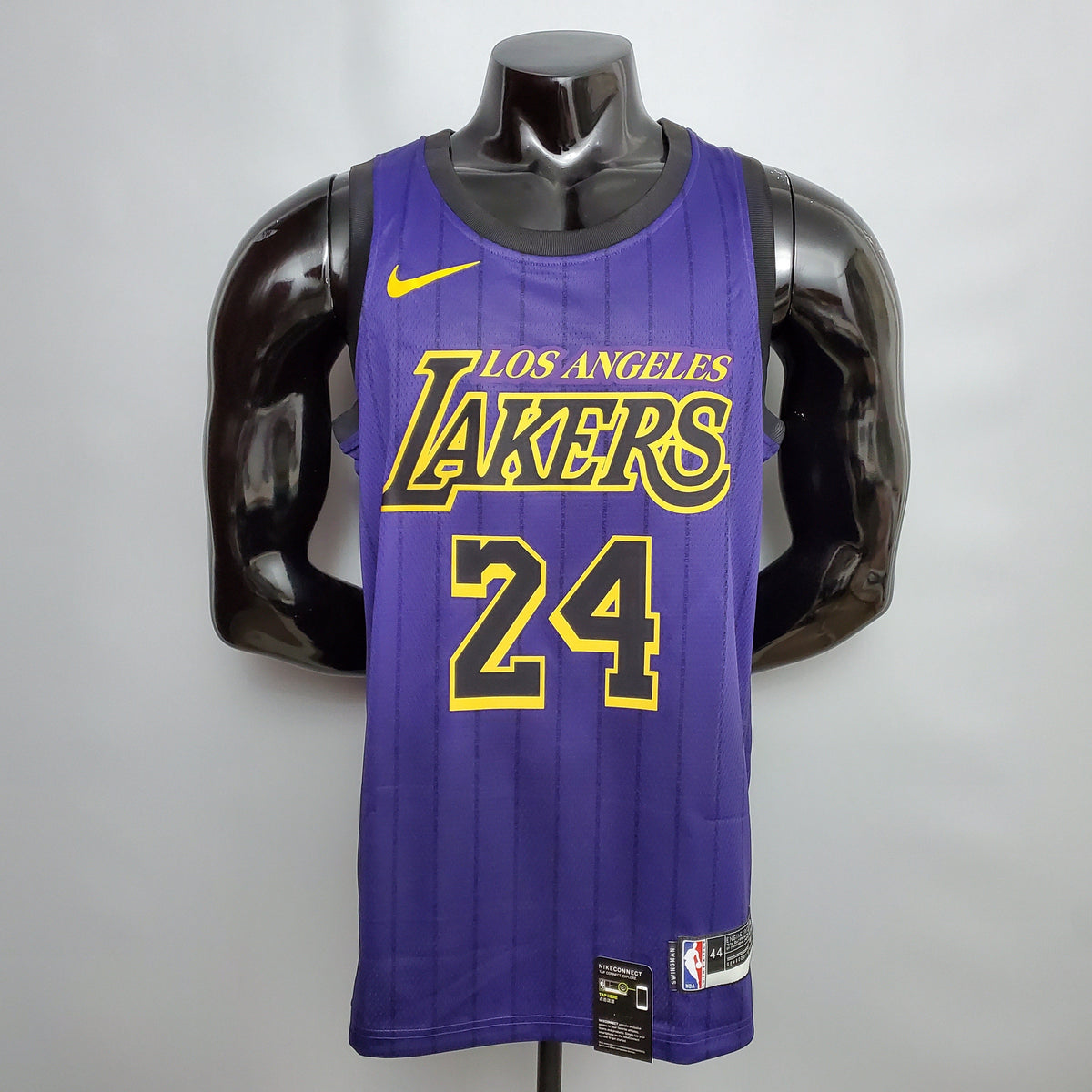 Camisa NBA Lakers #24 Bryant Purple Stripe - 23/24 - JM sports