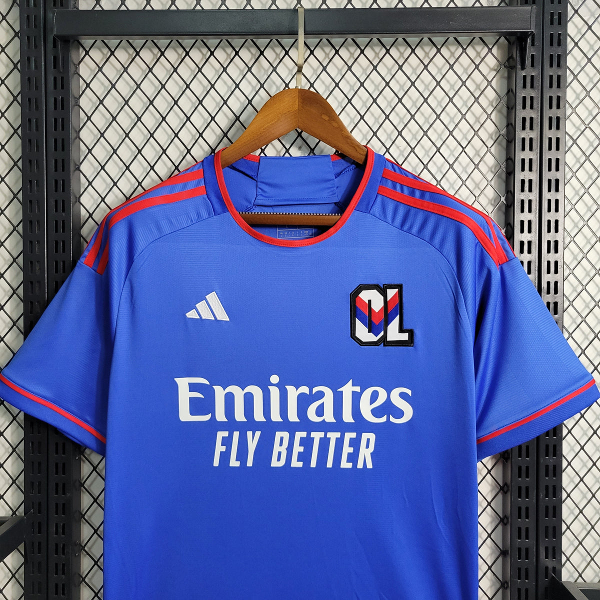 Camisa Lyon Away 23/24 - Adidas Torcedor Masculina - Lançamento - JM sports