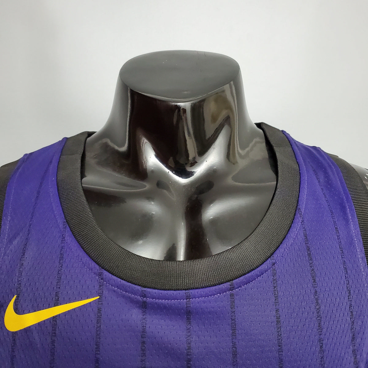 Camisa NBA Lakers #23 James Purple Stripe - 23/24 - JM sports