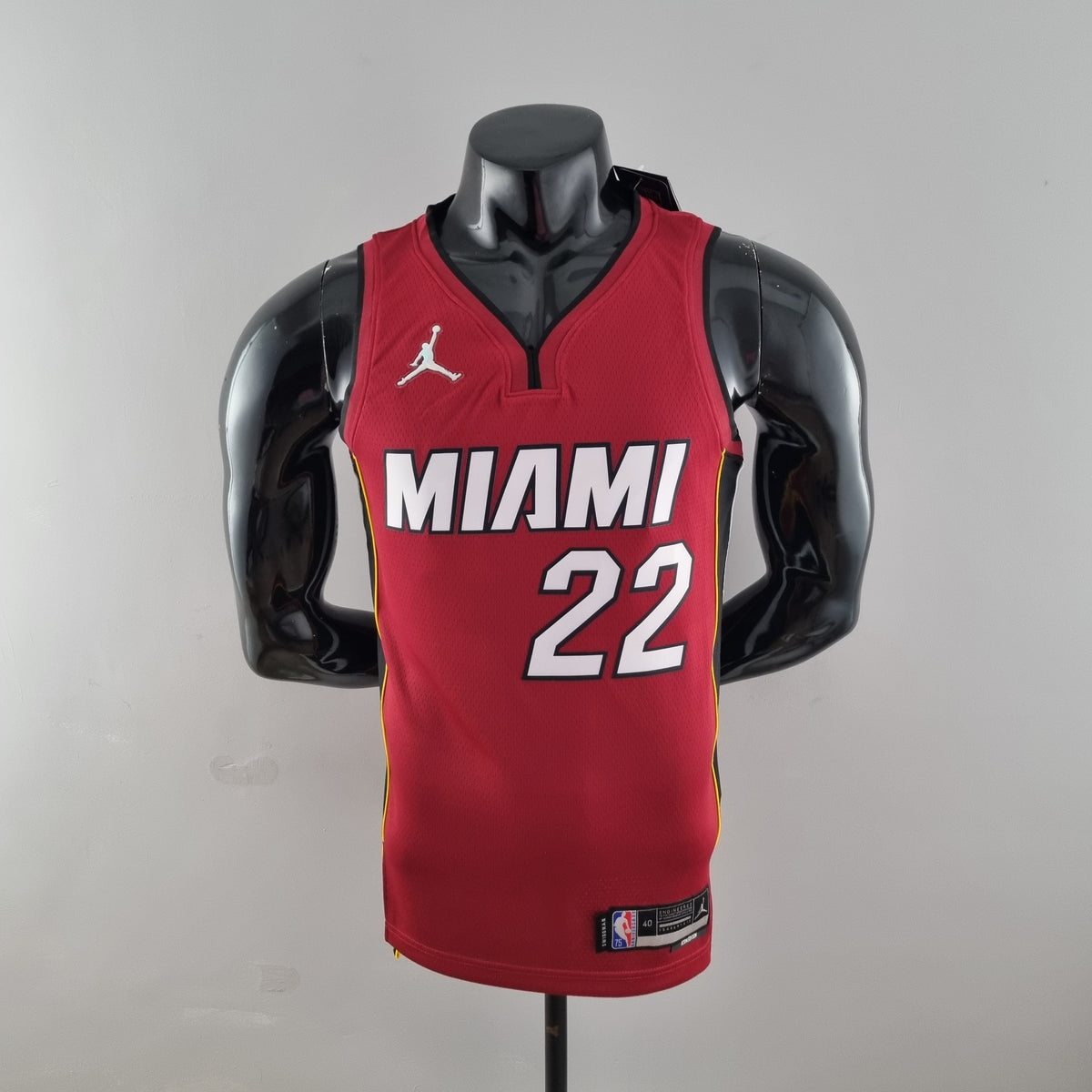 Camisa NBA Miami Heat #22 Butler - 75° Aniversário Red - JM sports