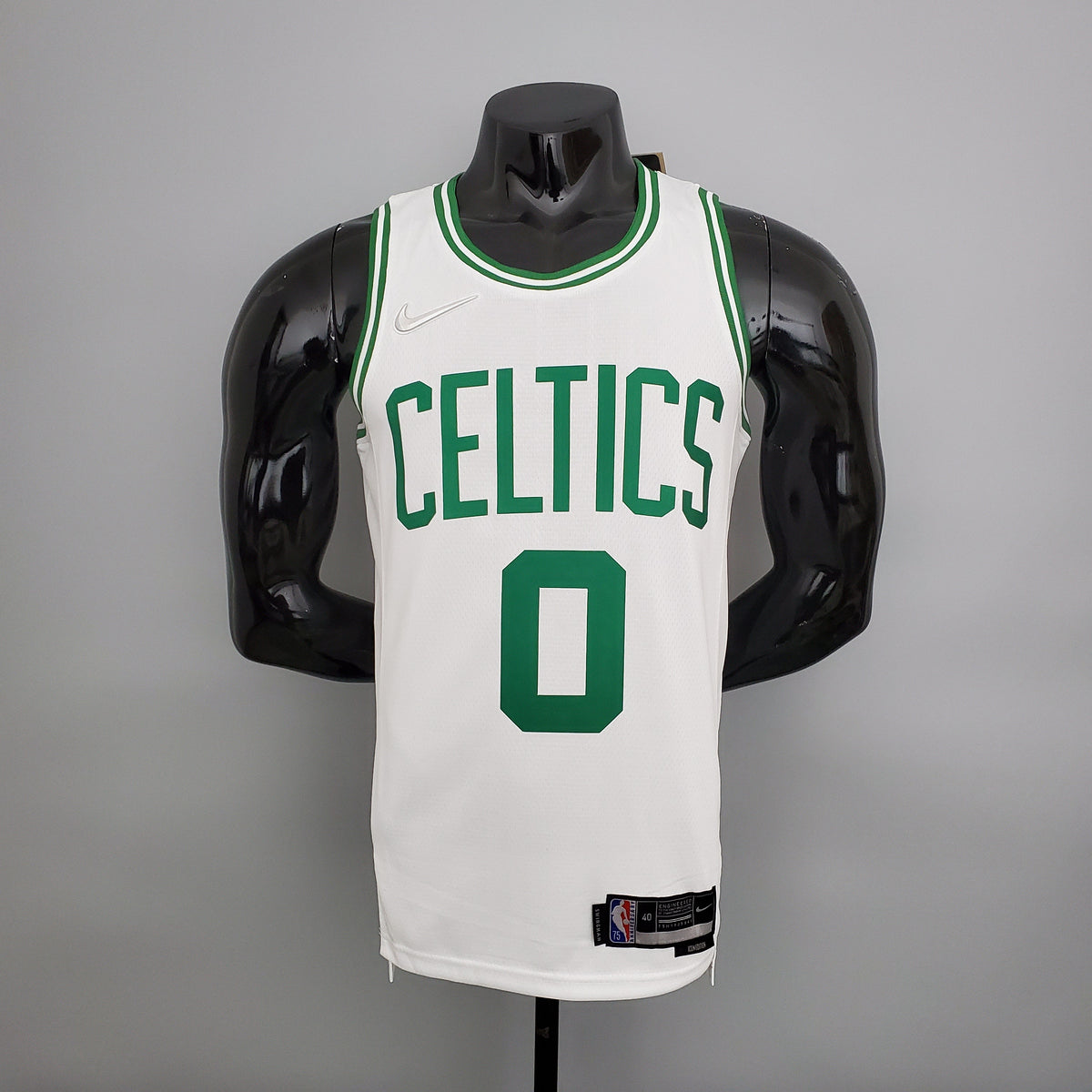 Camisa NBA Boston Celtics #0 Tatum - 75° Aniversário White - JM sports