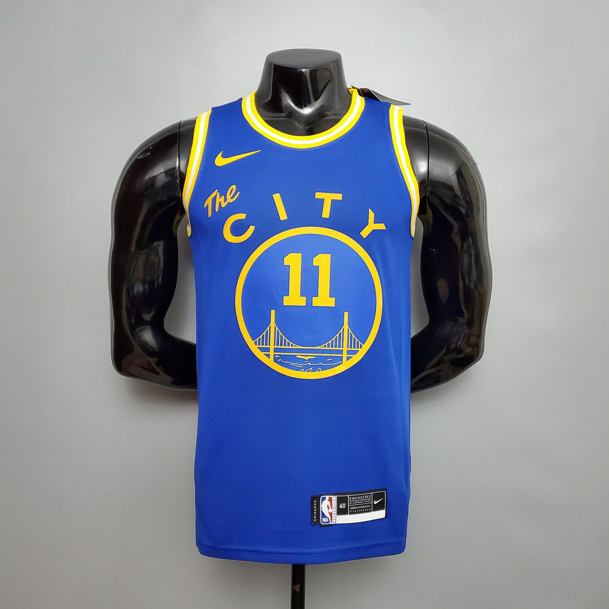 Camisa NBA Golden State Warriors #11 Thompson - Train Blue - JM sports