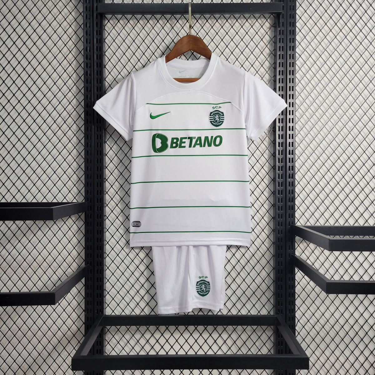 Kit Infantil Sporting Away 23/24 - JM sports