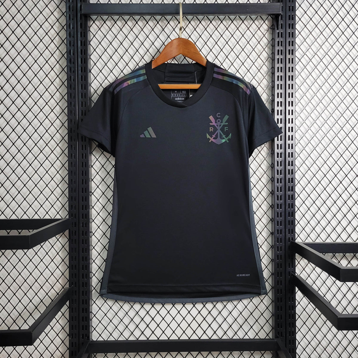 Camisa Flamengo III 23/24- Versão Feminina Black - JM sports