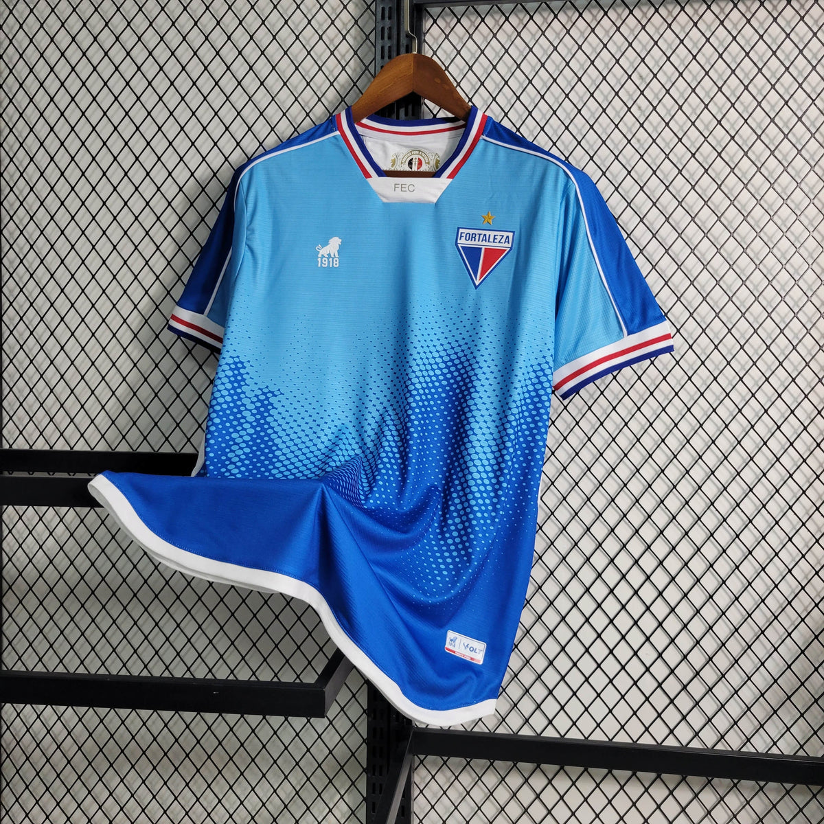 Camisa Fortaleza Away Especial 23/24 - Torcedor Masculina - Azul - JM sports