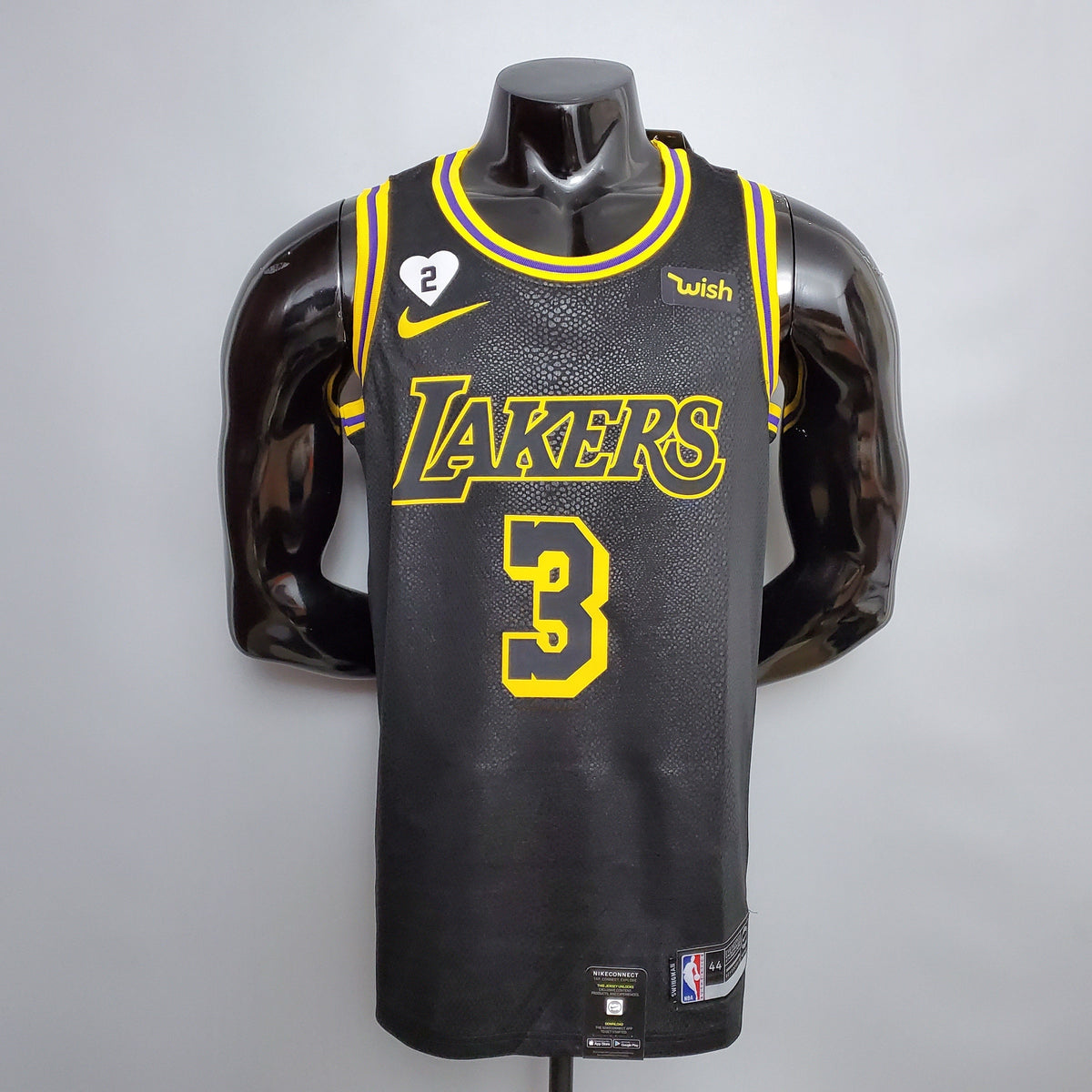 Camisa NBA Lakers #3 Davis Snake Print - 23/24 - JM sports
