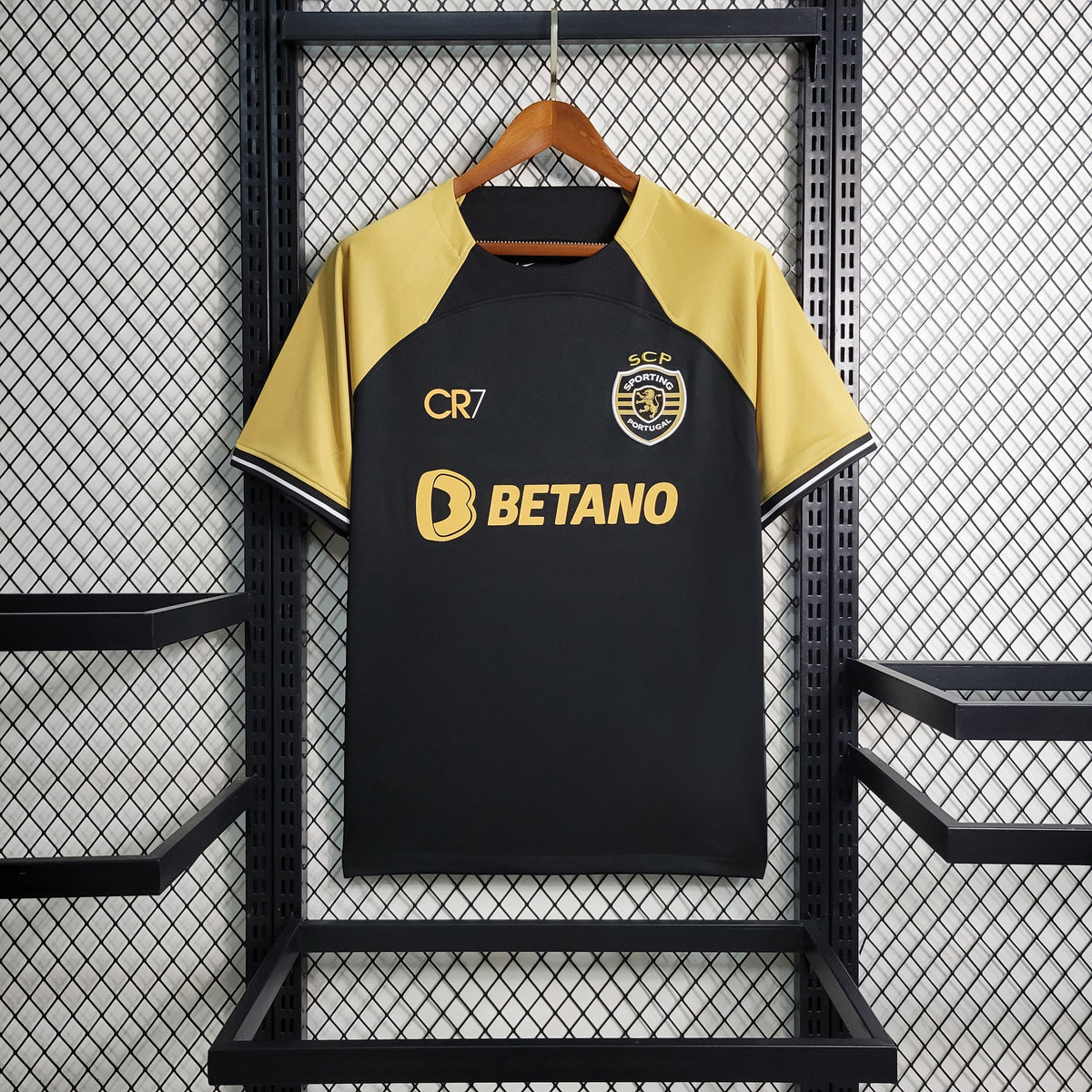 Camisa Sporting Edição Especial 23/24 - CR7 Torcedor Masculina - Lançamento - JM sports
