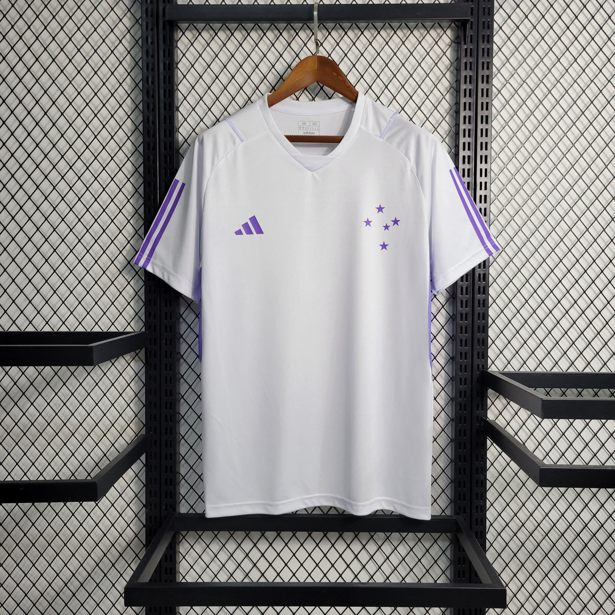 Camisa Cruzeiro Treino 23/24 - Adidas Torcedor Masculina - Branca - JM sports