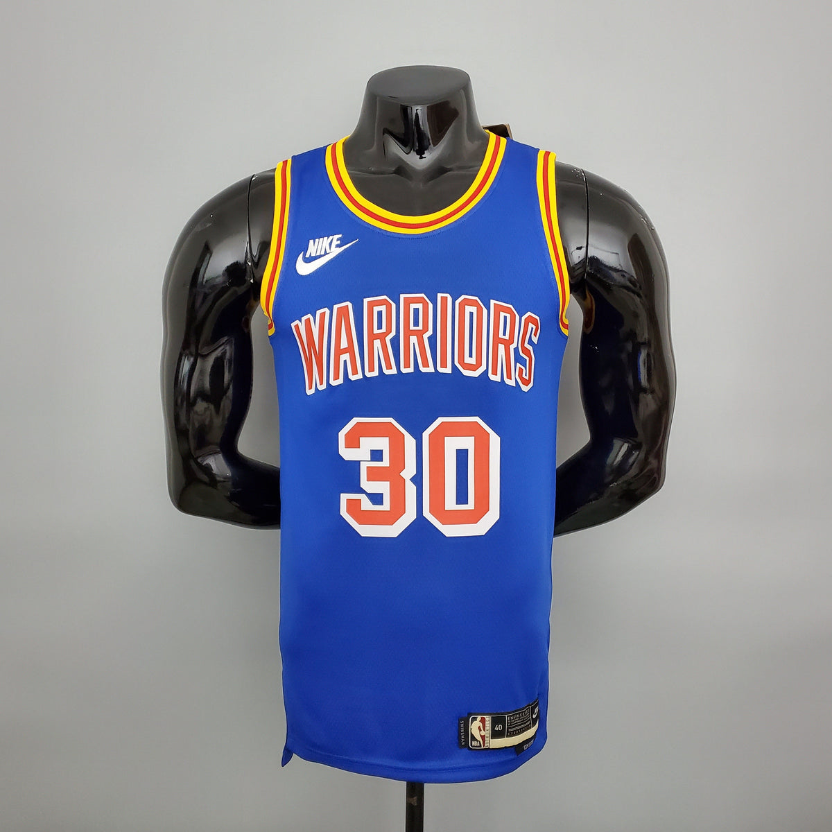 Camisa NBA Golden State Warriors #30 Curry - Retro Blue - JM sports