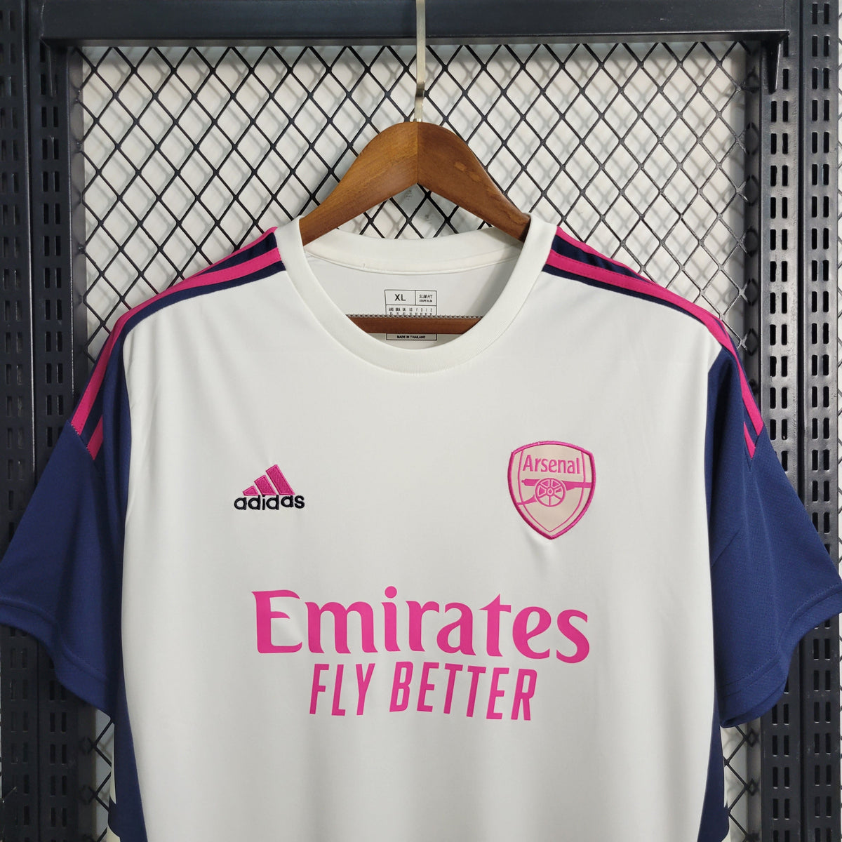 Camisa Arsenal Treino Branco 23/24 - Adidas Torcedor Masculina - Lançamento - JM sports