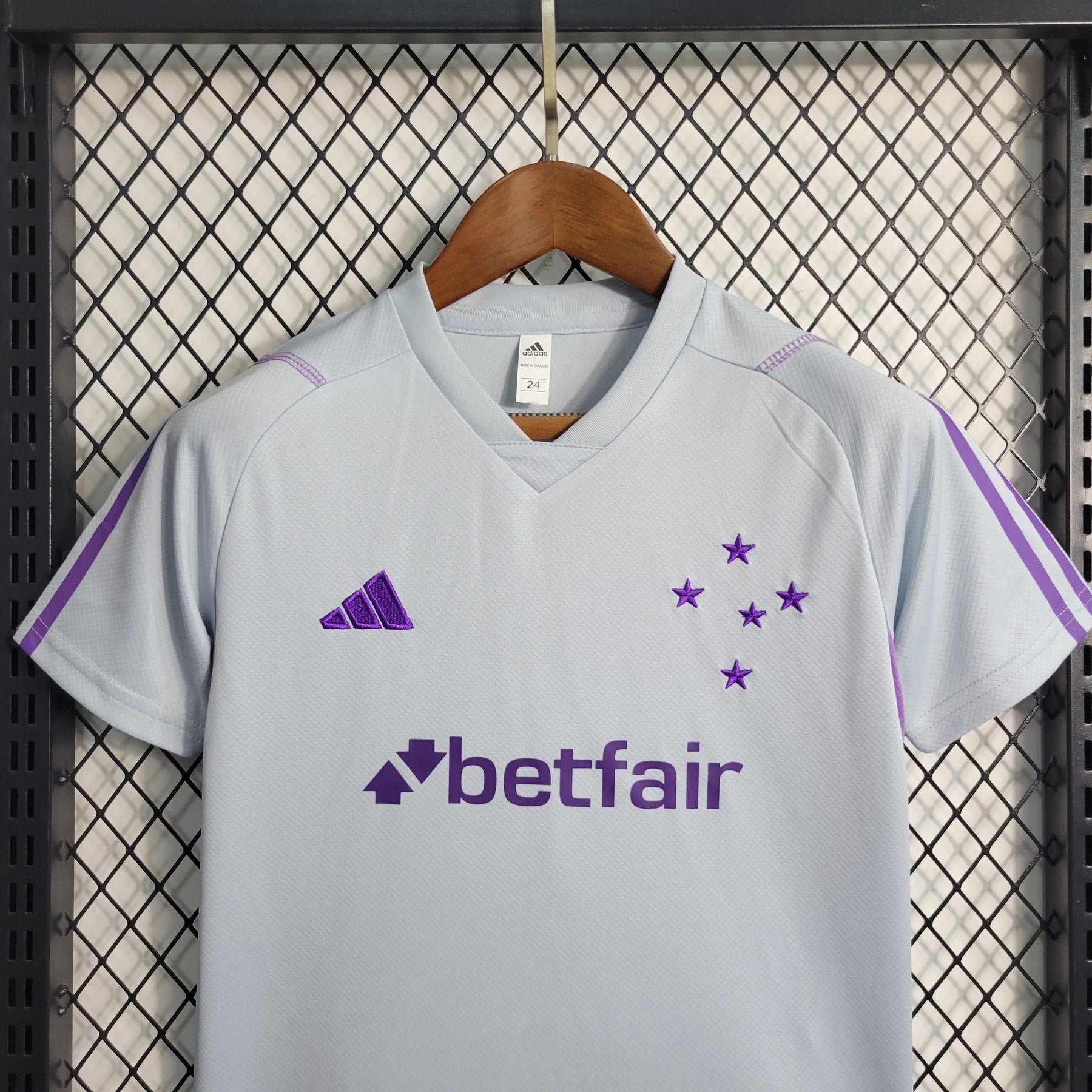 Kit Infantil Cruzeiro Treino 23/24 - Cinza - JM sports