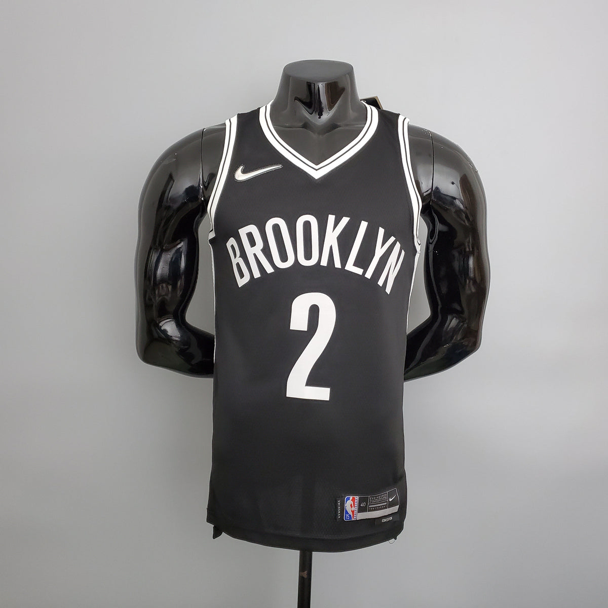 Camisa NBA Brooklyn Nets #2 Griffin - 75° Aniversário Black - JM sports