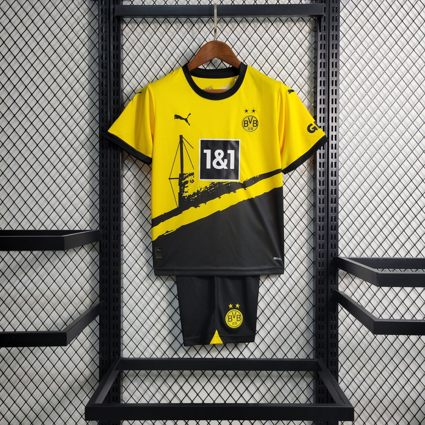Kit Infantil Borussia Dortmund Home 23/24 - JM sports