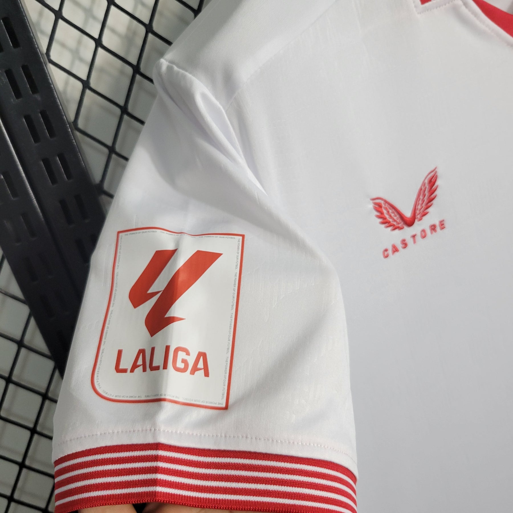 Camisa Sevilla Home 23/24 Castore Torcedor Masculina - JM sports