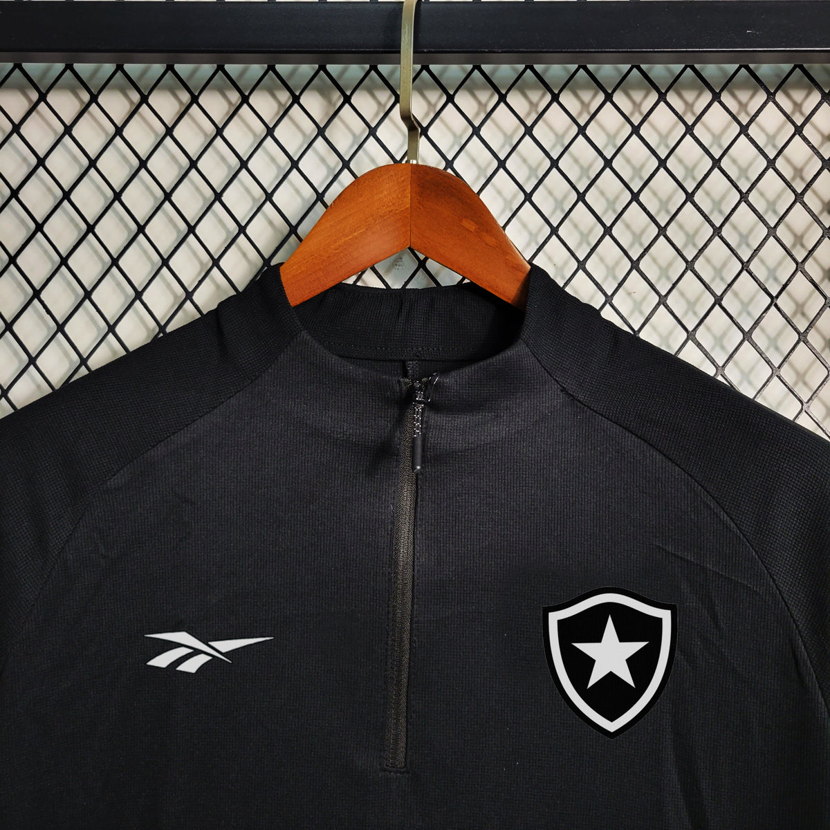 Jaqueta Corta Vento Preto Botafogo 23/24 - JM sports