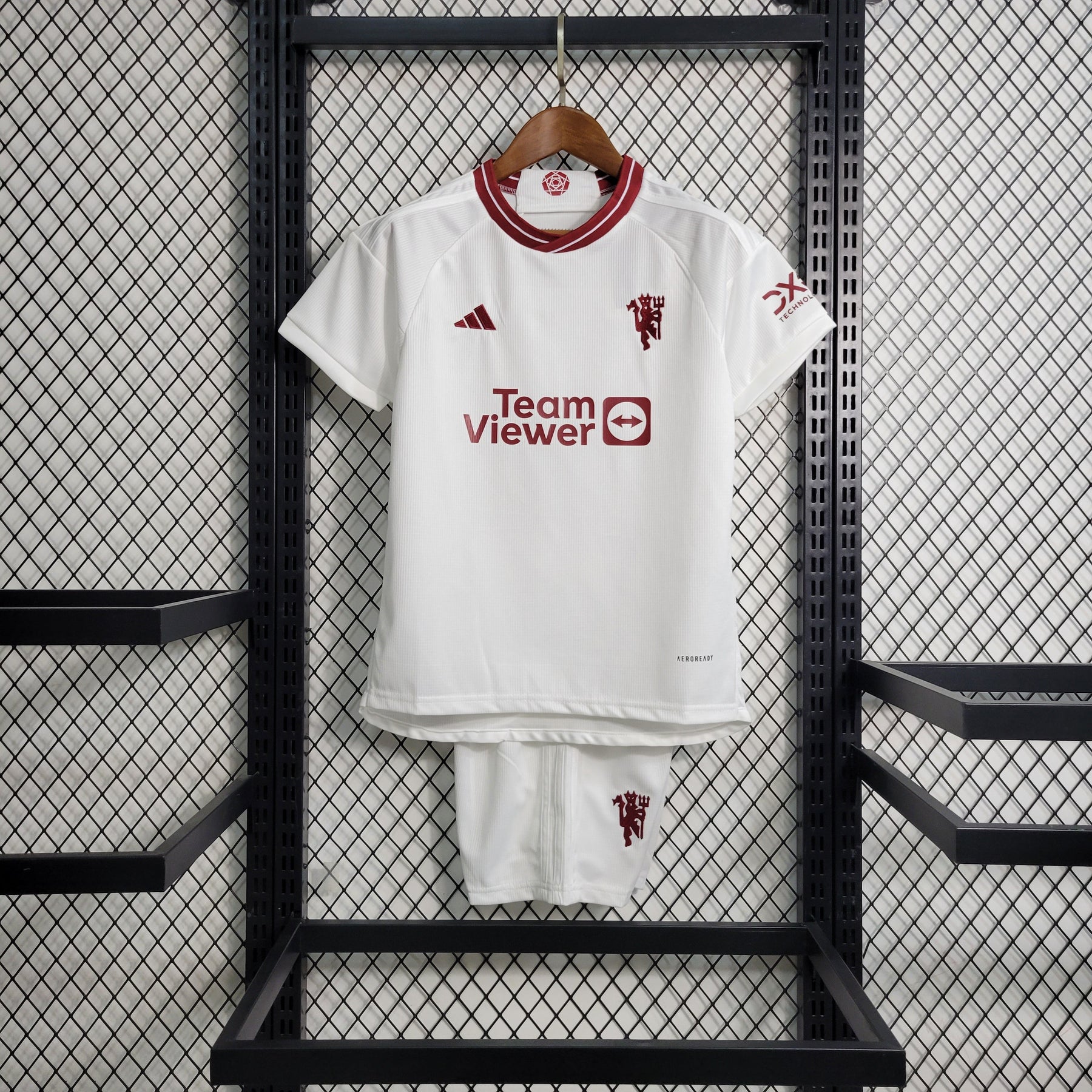 Kit Infantil Manchester United Away 23/24 - JM sports