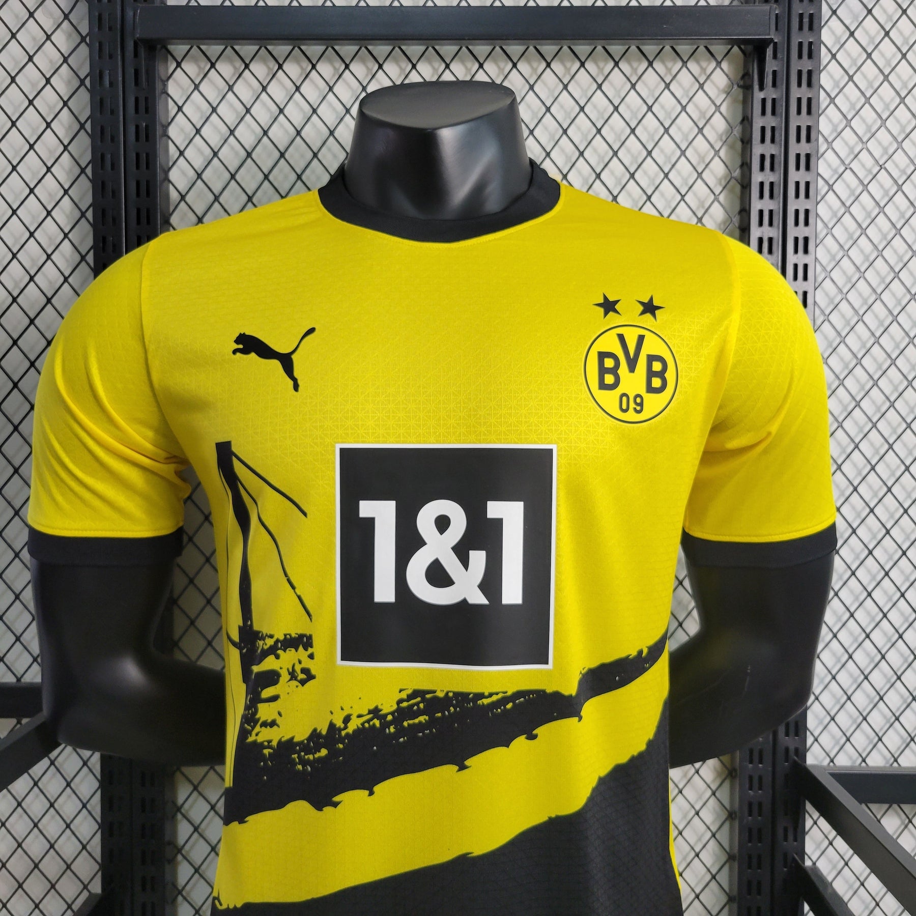 Camisa Borussia Dortmund Home 23/24 - Puma Jogador Masculina - JM sports