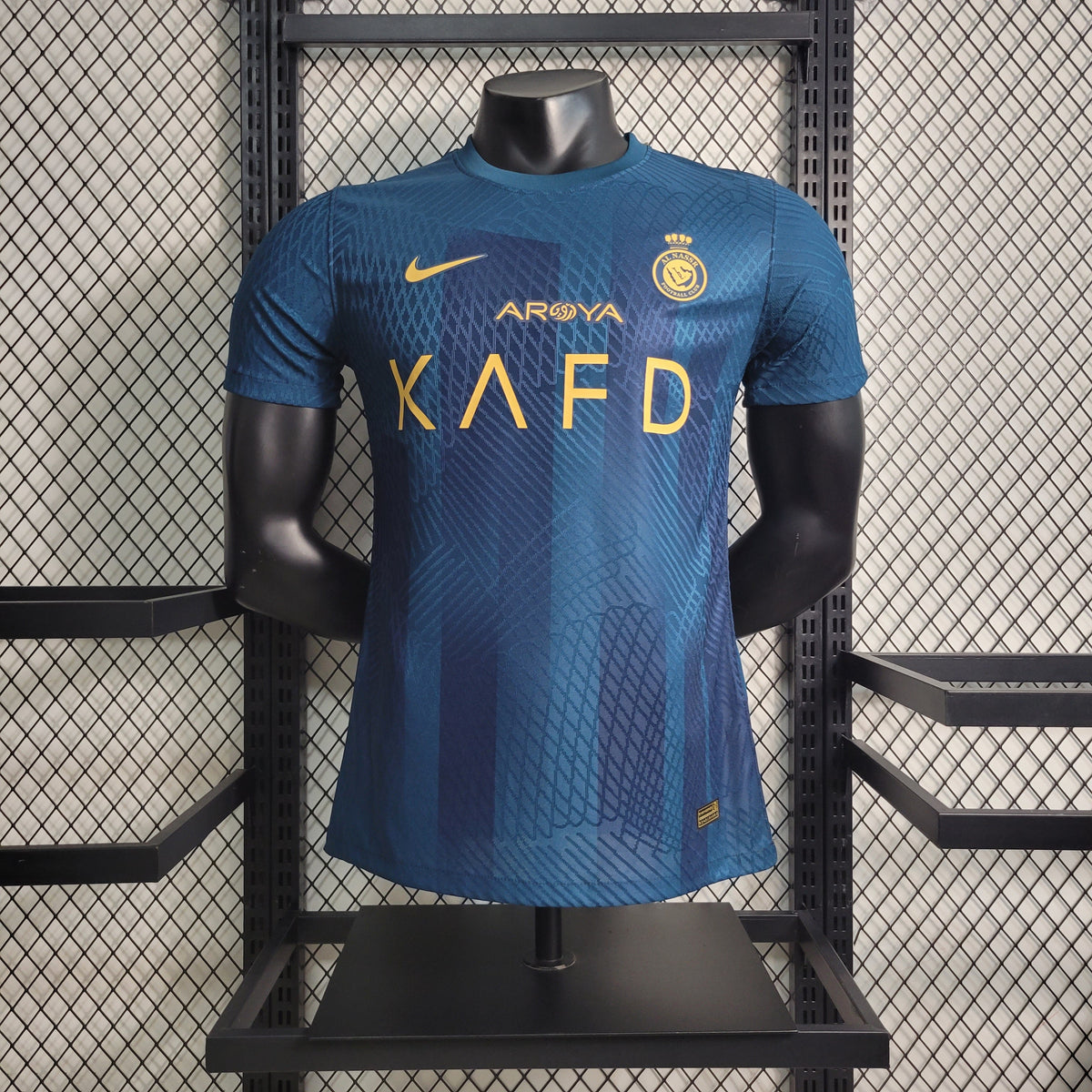 Camisa Al Nassr Away 23/24 - Nike Jogador Masculina - Lançamento - JM sports