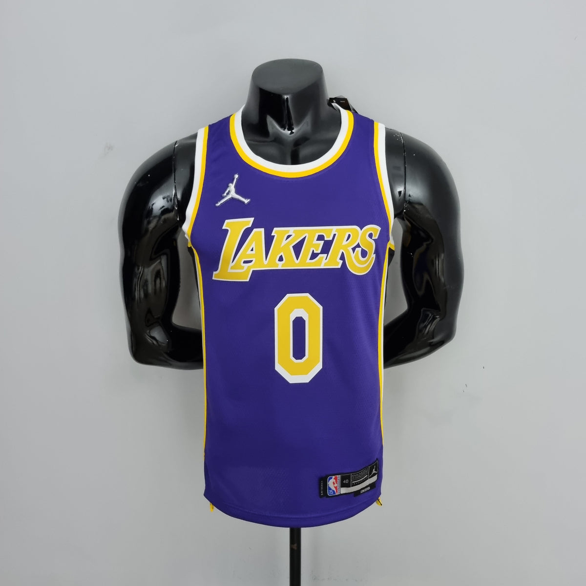 Camisa NBA Lakers #0 Westbrook Purple 75° Aniversário- 23/24 - JM sports