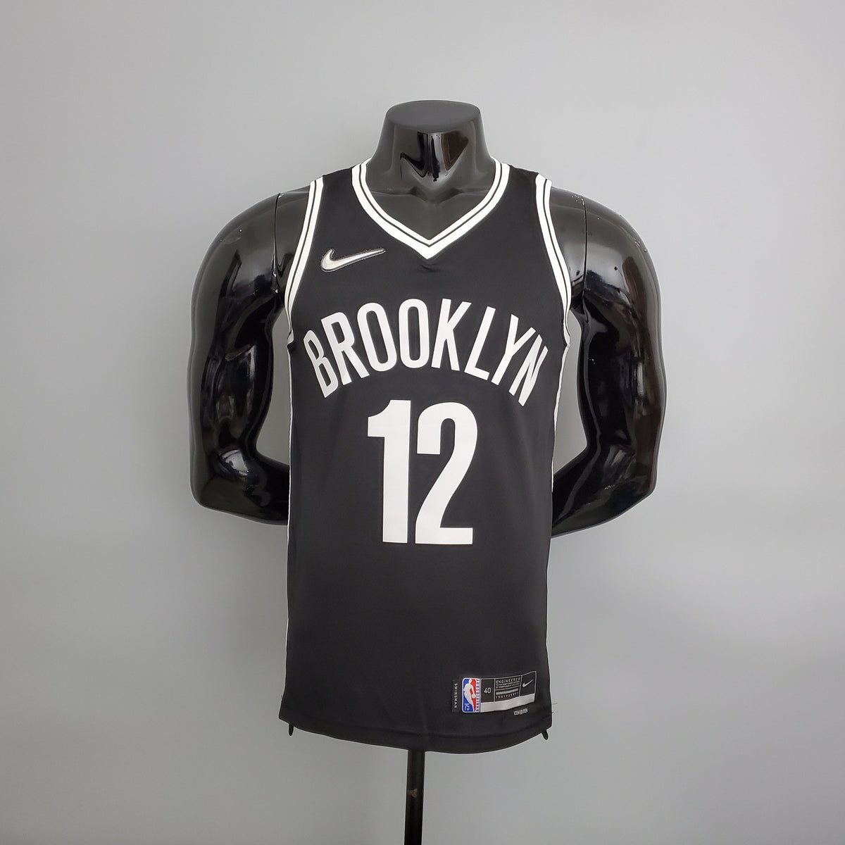 Camisa NBA Brooklyn Nets #12 Harris- 75° Aniversário Black - JM sports