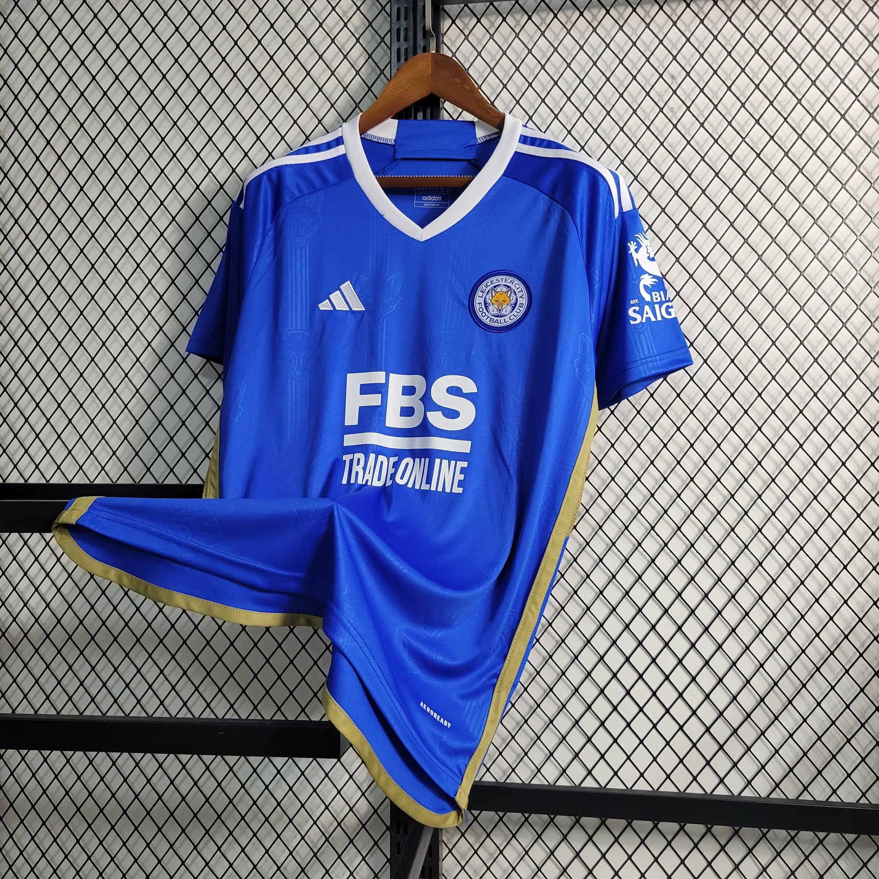 Camisa Leicester Home 23/24 Adidas Torcedor Masculina - Lançamento - JM sports