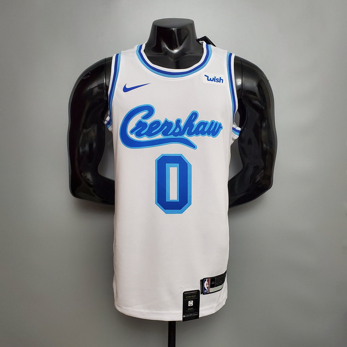 Camisa NBA Lakers #0 Kuzma Nike Connect Crershaw - 23/24 - JM sports