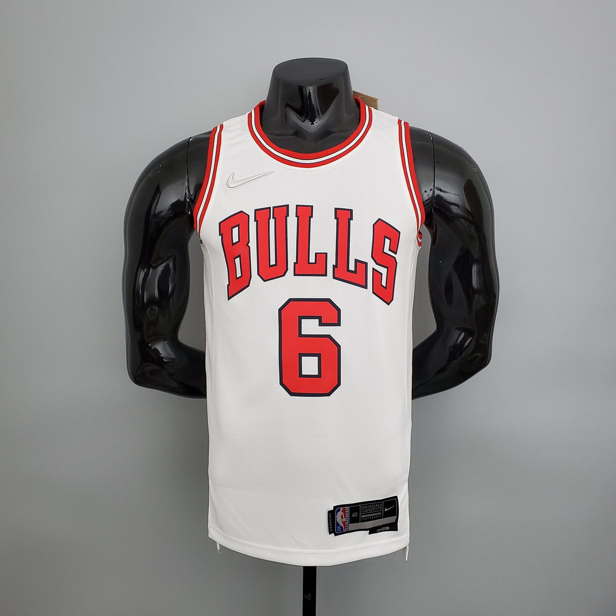 Camisa NBA Chicago Bulls #6 Caruso - 75° Aniversário White - JM sports