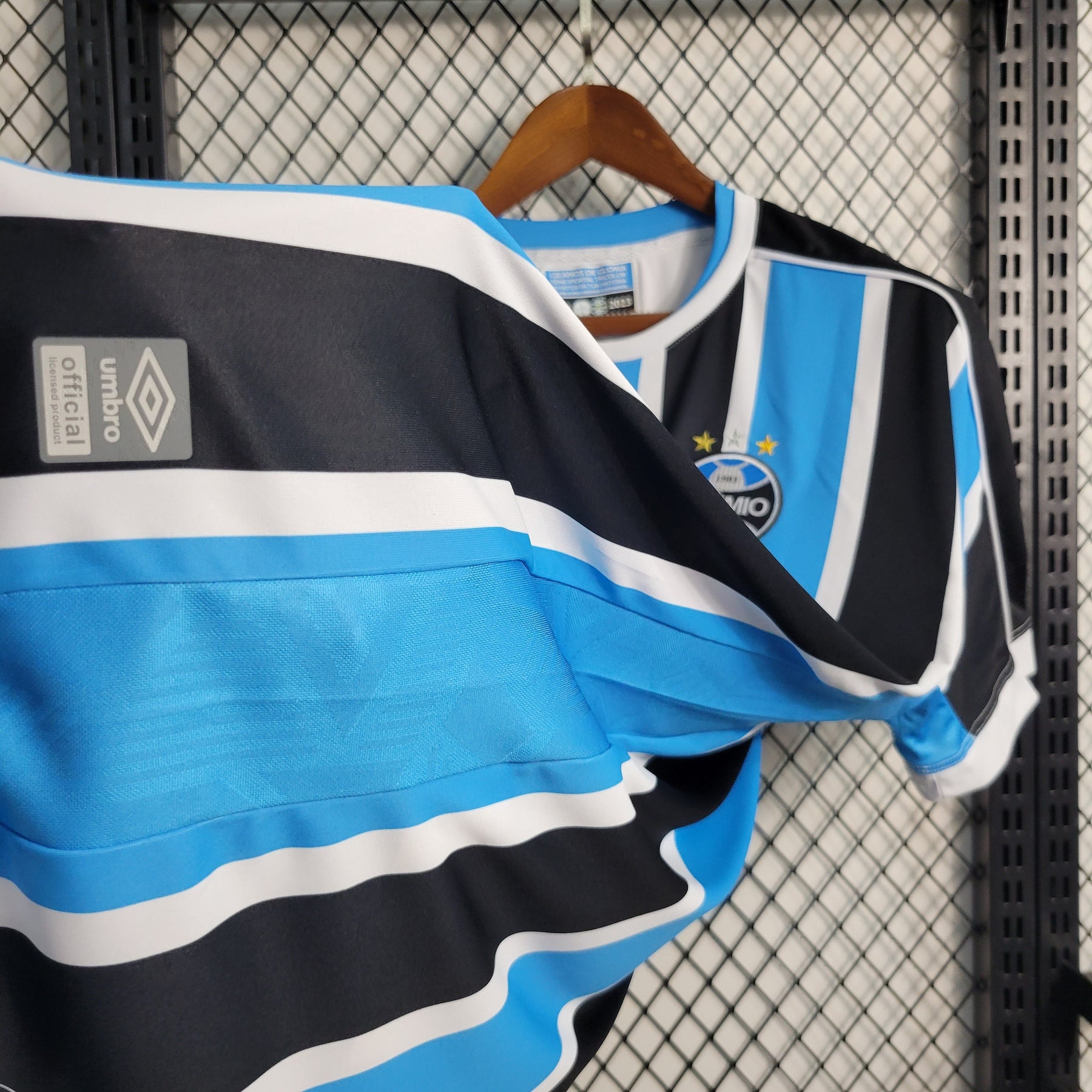 Camisa Grêmio Home 23/24 - Umbro Torcedor Masculina - Lançamento - JM sports