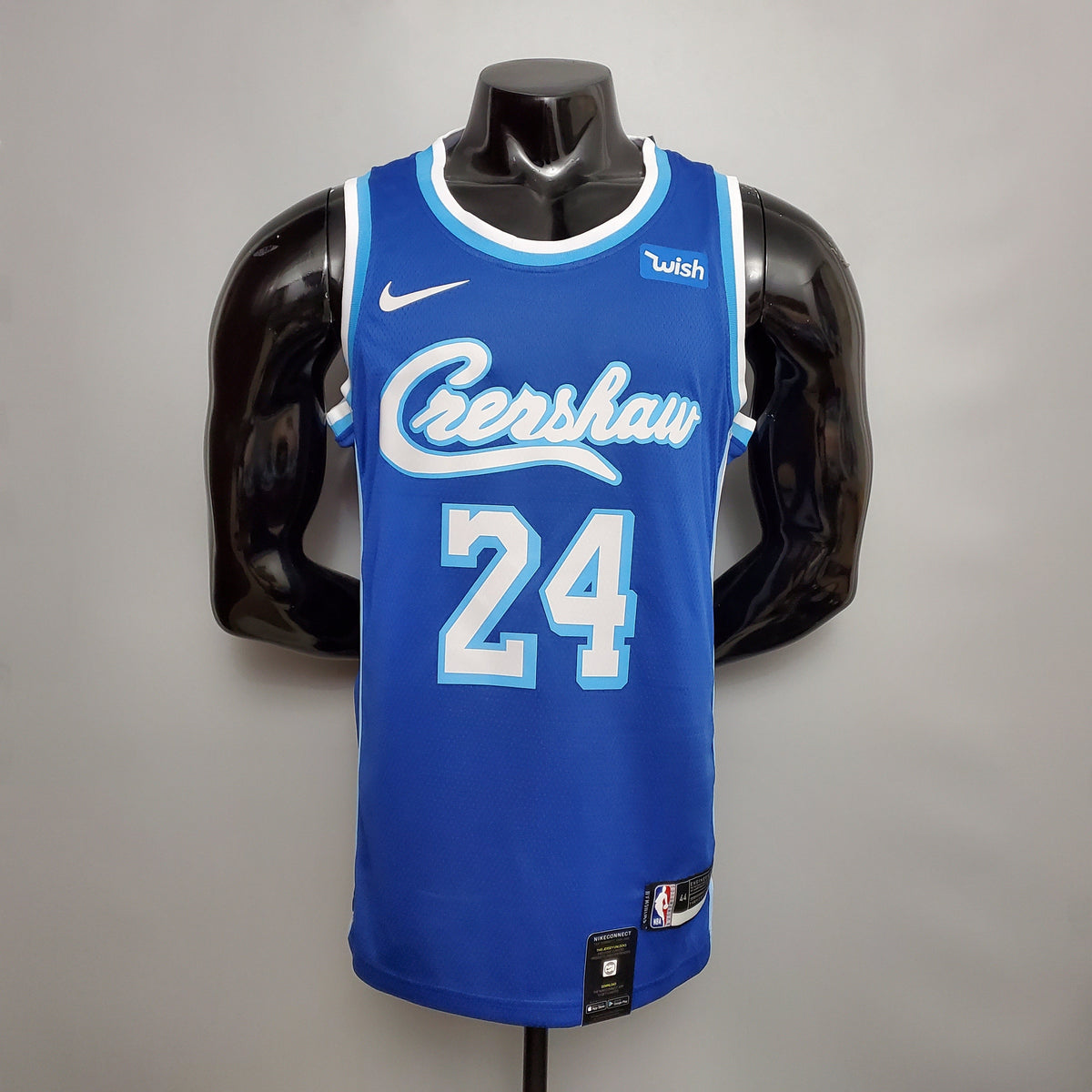 Camisa NBA Lakers #24 Bryant Crershaw Blue- 23/24 - JM sports