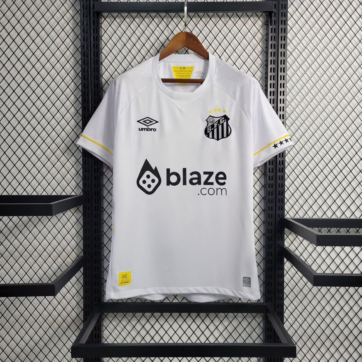 Camisa Santos Home 23/24 - Umbro Torcedor Masculina - Lançamento - JM sports