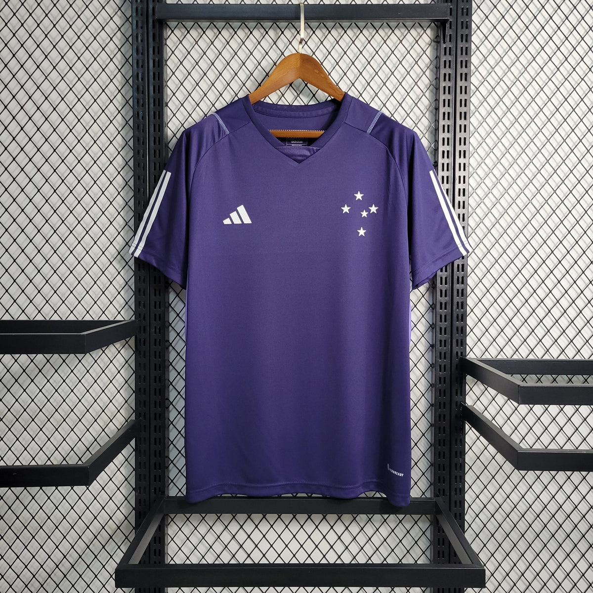 Camisa Cruzeiro Treino 23/24 - Adidas Torcedor Masculina - Roxa - JM sports