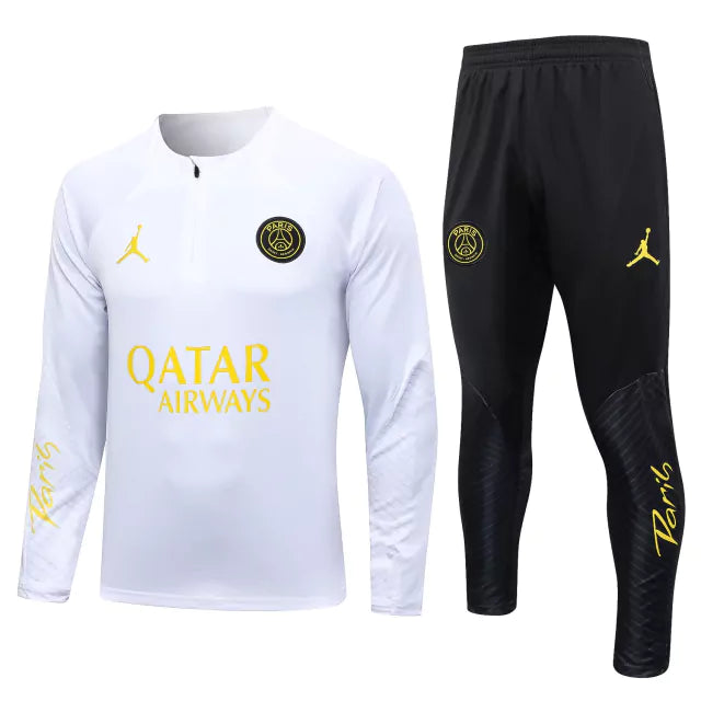 Conjunto de Treino Paris 23/24 Branco - JM sports