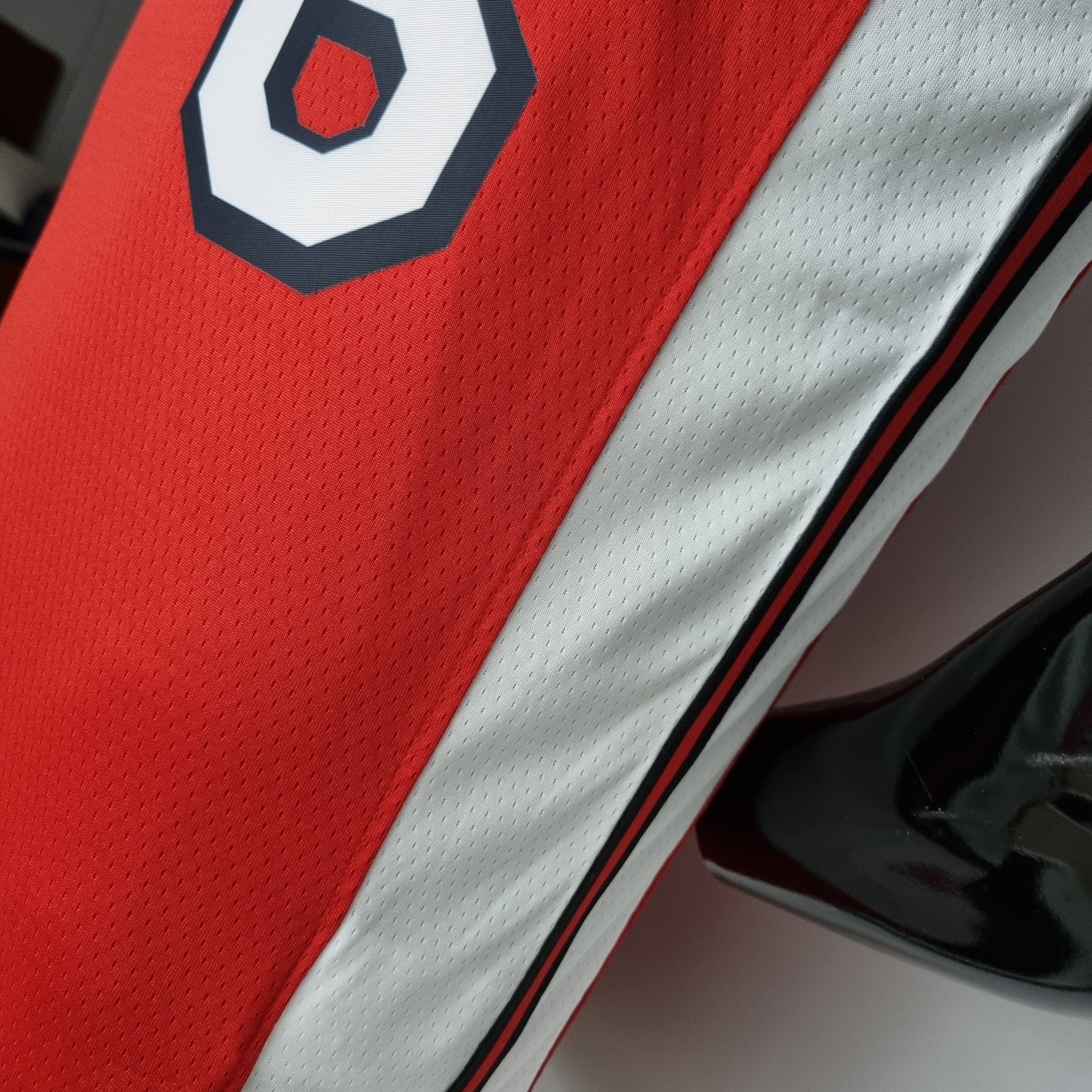 Camisa NBA Chicago Bulls #8 Lavine - 75° Aniversário Red