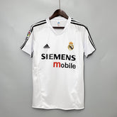 CAMISA RETRÔ REAL MADRID HOME 04/05