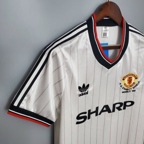 CAMISA RETRÔ MANCHESTER UNITED AWAY 1983