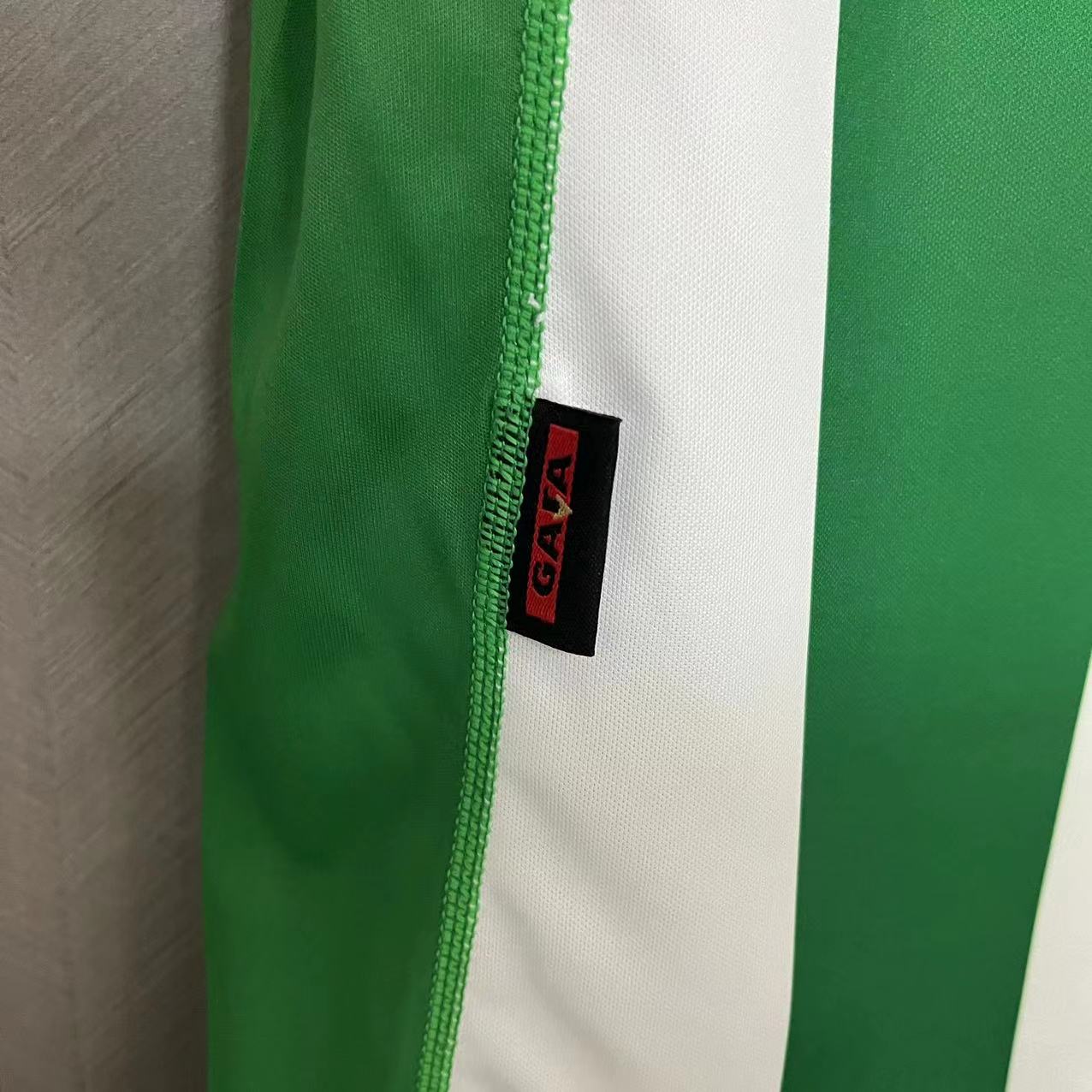 CAMISA RETRÔ REAL BÉTIS HOME 01/02